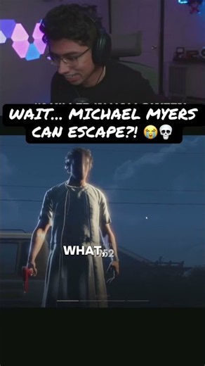 WAIT… MICHAEL MYERS CAN ESCAPE?! 😭💀 #MichaelMyers #Halloween #HorrorGaming #gamingtiktok #fyp