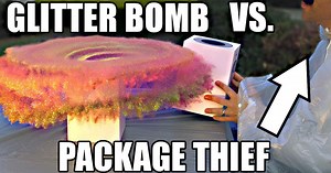 This Over-Engineered, Glitter Bomb Bait Package is an Absolute Masterpiece