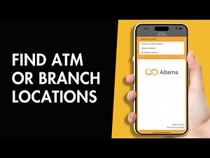 How to Find ATM or Branch Locations with Alterna's Website