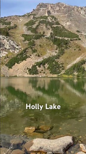 Holly Lake tucked at the top of Paintbrush Canyon in Grand Teton National Park #nationalpark
