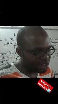 Economics Lesson 19, Elasticity of Supply.