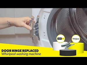 How to Replace the Door Hinge on a Whirlpool Washing Machine