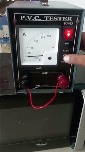 PVC Tester Wire test #wiretest #electricwork #electrician