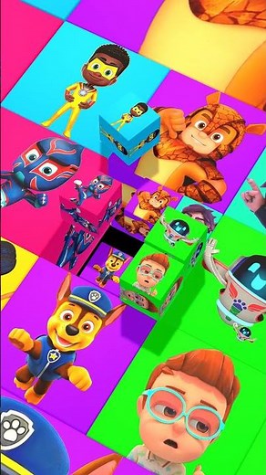 Pj Masks Party 💃🕺 | Funny 3D Blocks #pjmasks #dance #shorts