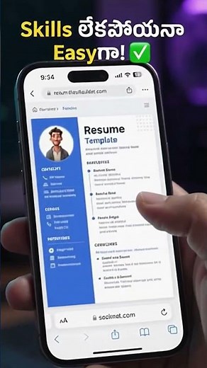 Free Resume Maker Online – Create Professional Resume in Minutes | No Login
