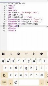 #let#document.write#javascript #java #javascripttutorial #javascriptprogramming #webpage#html
