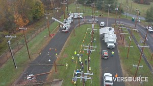 Repairing the electric system after a severe storm rolls through can be labor-intensive, time-consuming work. We set up a mock damage location at our training yard in Berlin recently to demonstrate the steps we take to get the power back on. Take a look. | Eversource CT