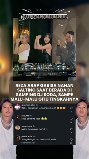 REZA ARAP DAN DJ SODA ON STAGE #rezaarap #ybrap #djsoda #trending #viral