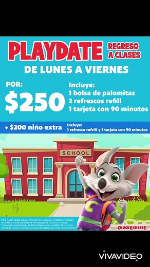 Chuck E Cheese Mx on TikTok