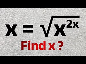 ONLY 1% Can Solve This Tricky Exponential Equation - SAT, ACT, GCSE Maths