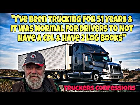 Outlaw Trucking With 2 Log Books & No CDL 🤯 Life Of A Truck Driver With 51 Year Experience Trucking
