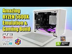 Amazing Ryzen 5600X Mini ITX Emulation/Gaming Build! Yeah, It Can Run it!