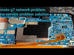 motorola g7 no service network problem solution