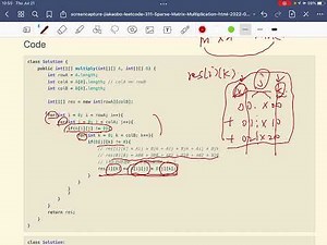 贾考博 LeetCode 311. Sparse Matrix Multiplication - 这么点数就别乘了，丢人