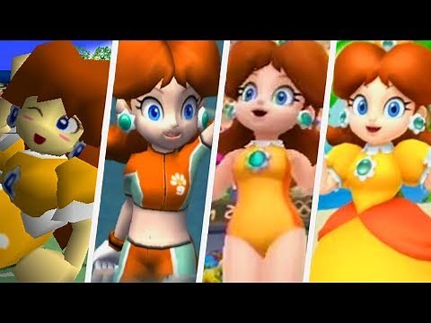 Evolution of Princess Daisy (1989 - 2017)