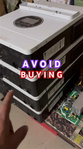 10.2KW ECO Hybrid Inverter #repair #worst #quality #dontbuy #cheap #alibaba #solarinverter #inverter