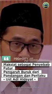 18. Sin as a Cause of Spiritual Decline: The Negative Influence of Sight and Behavior - Ust Adi H...