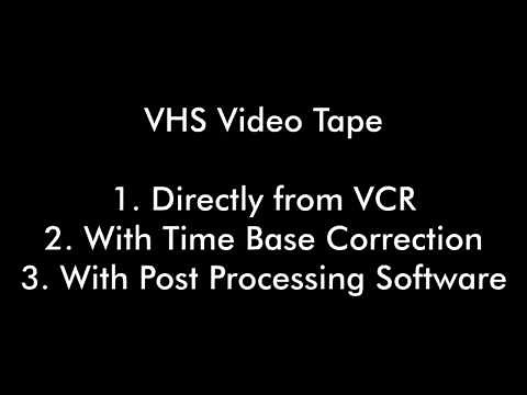 VHS Video Capture with Time Base Correction (TBC)