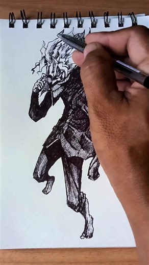 Ken Takakura from Dandadan Drawing 🔥 #anime #art #drawing #fblifestyle #kentakakura #dandadan | Penkuris Art