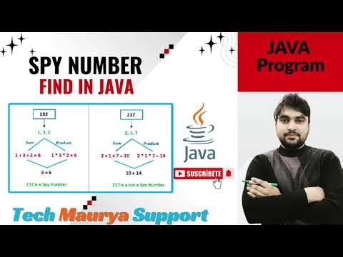 Spy Number Program in Java | Check Spy Number Logic with Example
