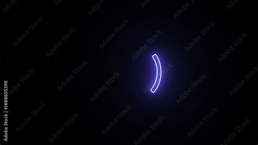 Modern Loading Animation with Clean Progress Indicator, Futuristic Loading Indicator UI Animation, Clean Technology Loading Screen Motion Graphics