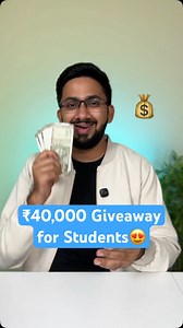 69K views · 560 reactions | ₹40,000 Giveaway for All Students Free Google AI Pro & Perplexity Pro | Tech Satire | Facebook