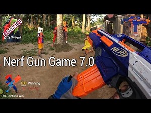 NERF GUN GAME 7.0 in Honor of Coop772