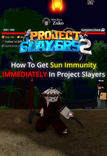 Sun Hat / Sun immunity location in Project Slayers 2! #projectslayers #projectslayers2 #roblox #ps2 #fyp