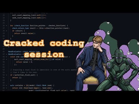 coding until I'm visited by the ghost of Terry Davis