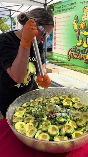 Smashing 150 Avocados for Delicious Guacamole
