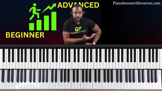 What to Practice at Every Piano Level: A Complete Guide (Beginner To Advanced) In this video, I break down the full journey from beginner to advanced gospel piano, outlining exactly what to practice at each level to make real progress. I cover essential skills like major and minor scales, arpeggios, blocked and broken chords, chord progressions (like 1-4-5 and 2-5-1), ear training, and transcription. Whether you're working on finger technique, music theory, improvisation, or reharmonization, thi
