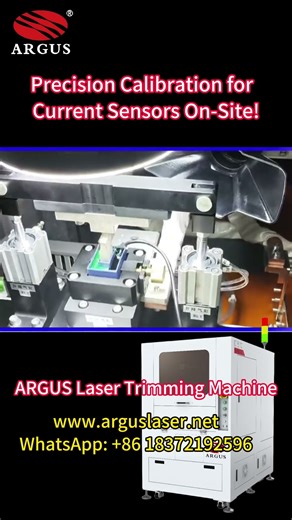 ARGUS LASER LT5110 Laser Trimming Machine | Precision Calibration for Current Sensors On-Site!