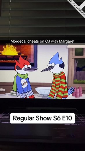 Mordecai cheats on CJ with Margaret - Clip from Regular Show | DYMABASE SHORTS #regularshow #cheatersgettingcaught