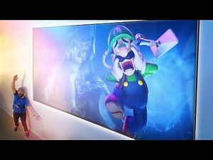 Giant Nintendo Switch Projector Setup!