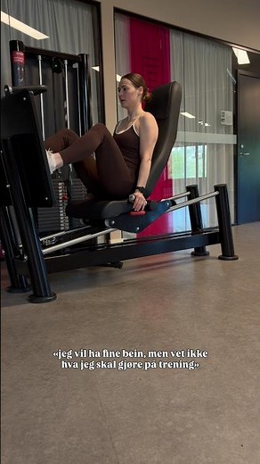 4 øvelser for sterkere og finere ben💪🏼