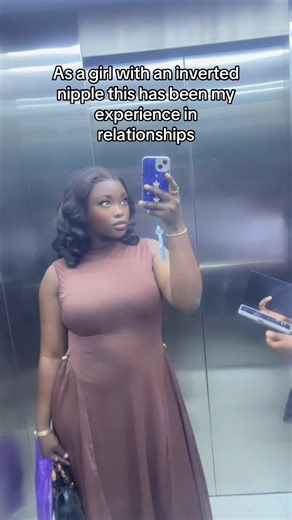 Being a girl with inverted nipples is funny because, You think it’s a flaw. Then you date a guy who suddenly turns it into a medical concern. “Have you checked that?” “Is it normal?” Meanwhile, you’re fine. Your body’s fine. The only issue was someone projecting worry where there wasn’t one. It wasn’t a condition, it was just my body.