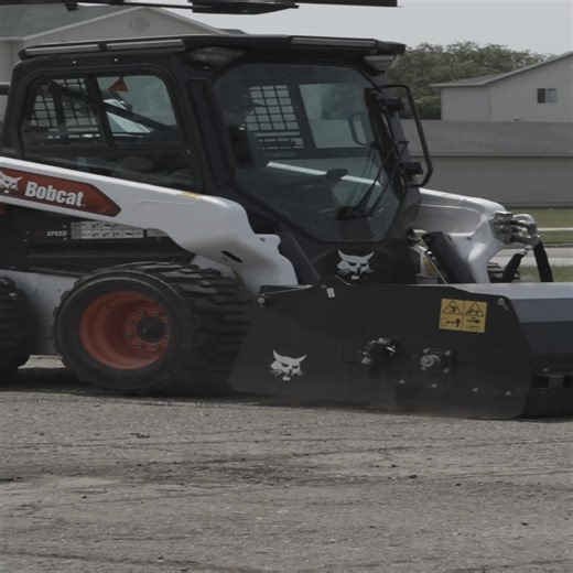 Jobsite’s done, but the cleanup’s just getting started. The Sweeper takes Attachment of the Week with zero resistance. Dust? Gone. Debris? Handled. #WeAreBobcat #Sweeper #AttachmentOfTheWeek | Bobcat Company
