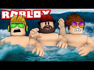 RUN FROM FLOOD OR DROWN!!! ROBLOX FLOOD ESCAPE 2