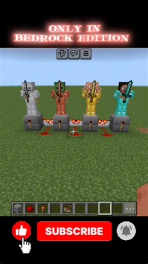 minecraft armor stand dance #shorts #viral #minecraft