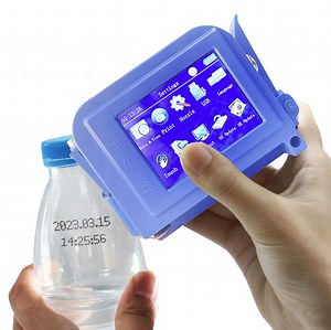 [Hot Item] 12.7mm Handheld Thermal Inkjet Printer Batch Code Date Logo Label Mini Portable Printer