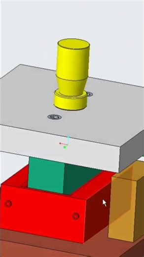 U component shape press tool