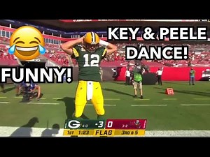 Aaron Rodgers does Key and Peele Dance! Buccaneers vs Packers week 6 highlights