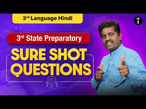 3rd Language Hindi | Final Revision with Sure Shot Questions 🚀