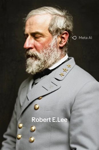 Confederate General Robert E. Lee. #CivilWar #CivilWarPhoto #RobertELee #colorizedhistory #foryoupage