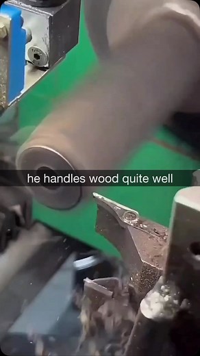 A CNC lathe works by rotating a piece of material—wood in this case—while precise cutting tools shape it into a desired form. The machine’s computer-controlled system ensures accuracy, repeatability, and intricate designs. For making handles, the lathe carves out a smooth, symmetrical shape by removing layers of wood. Different tools are used for various cuts, like grooving, contouring, and smoothing. CNC lathes are perfect for producing items that require both precision and aesthetics, like cus