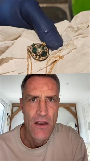 Faberge egg emerges from man accused of swallowing it. #news | MaxFosterCNN