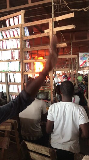 Fire Incident Chaos Inside Wooden Building