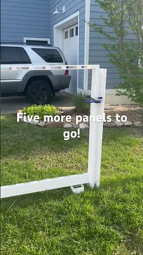 Vinyl Fence Install #diy ‪@wambamfence‬ #fence #homeimprovement