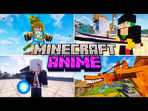 TOP 10 Mejores Mods de ANIME para Minecraft (2024)