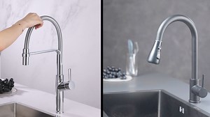 Pull down VS Pull out kitchen faucet Which one do you like? #kitchenfaucet #kitchenfaucetmanufacturer #kitchenfaucetsupplier #kitchenfaucetsfactory #kitchentapssuppliers | FaucetU | Facebook